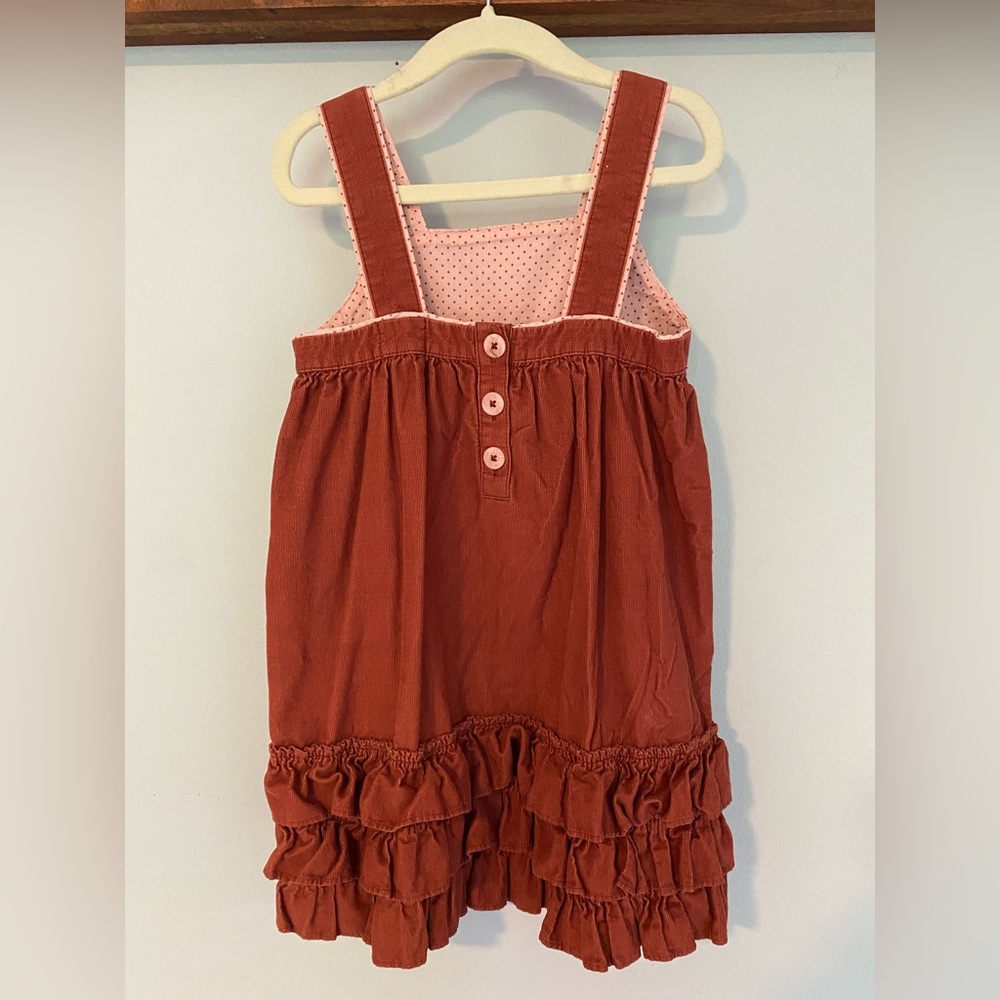 Mini Boden corduroy overall dress - perfect for fall!